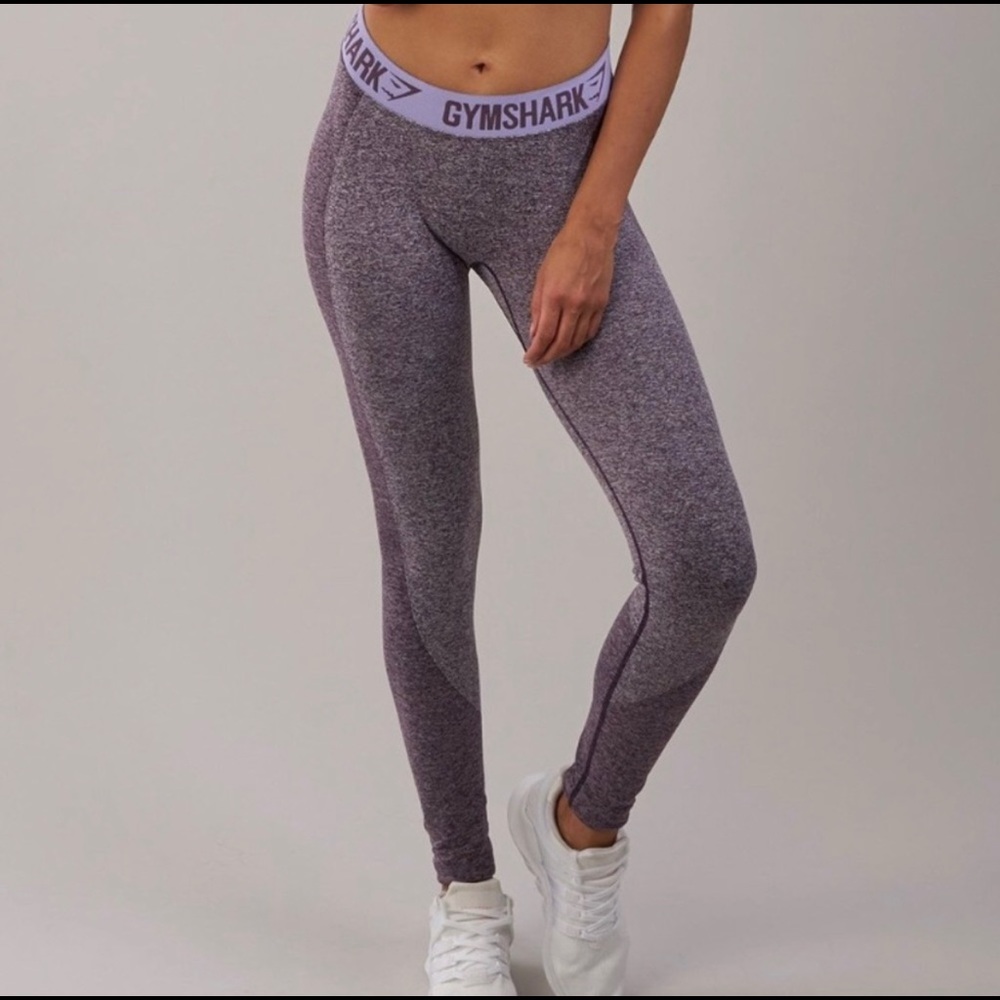 Gymshark Flex Legging - Purple Marl/Pastel Lilac